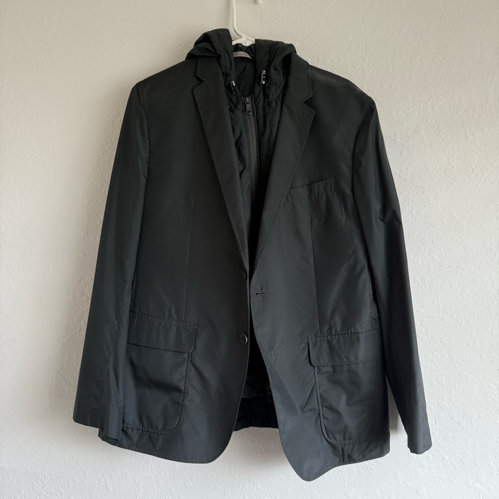 Banana Republic Men's 2 Piece Blazer and Hooded Vest